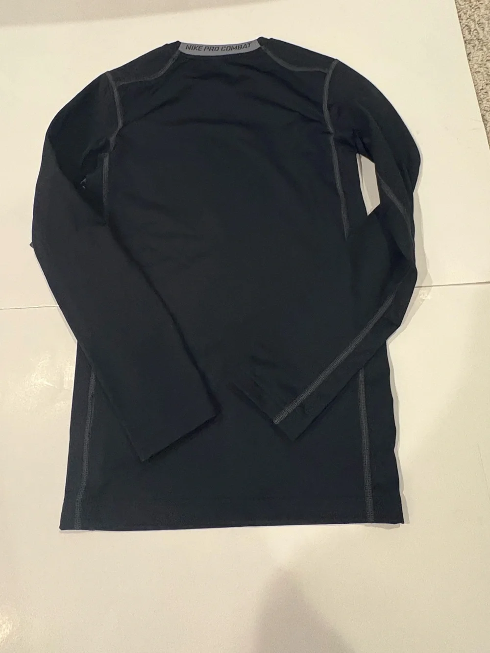 Brand New Boys Nike Pro Combatn Dri-Fit Black Shirt XL